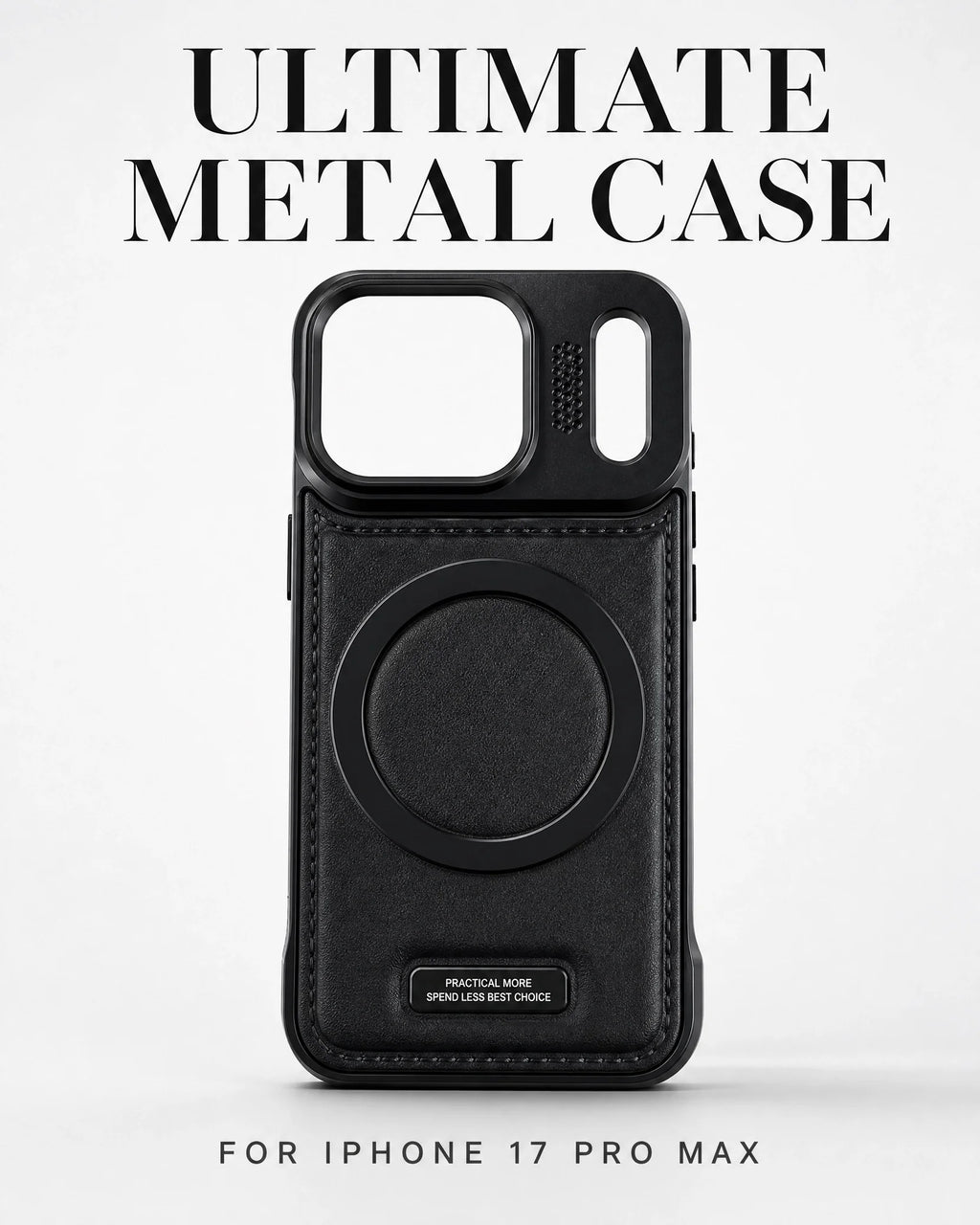 iPhone 17 Pro Max Metal Case Pakistan – Aluminum Bumper Cover