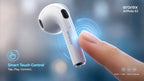 Premium Wireless Earbuds – Crystal Clear Sound, Deep Bass, Bluetooth 5.3, Noise Cancellation & Long Battery Life