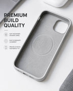iPhone 13 Silicone Case – Shockproof, Microfiber-Lined Cover