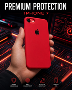 Premium Silicone Case for iPhone 7 – Slim, Shockproof, Anti-Slip Protective Cover
