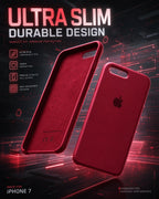Premium Silicone Case for iPhone 7 – Slim, Shockproof, Anti-Slip Protective Cover
